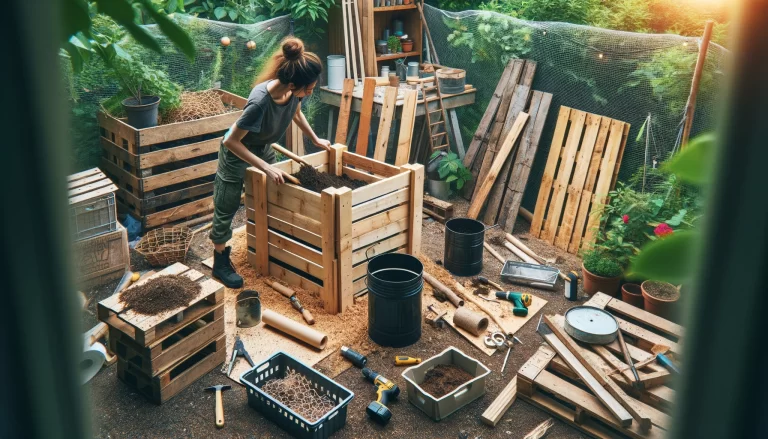 Read more about the article Crafting Sustainability: A Guide to Building Your Own Compost Bin