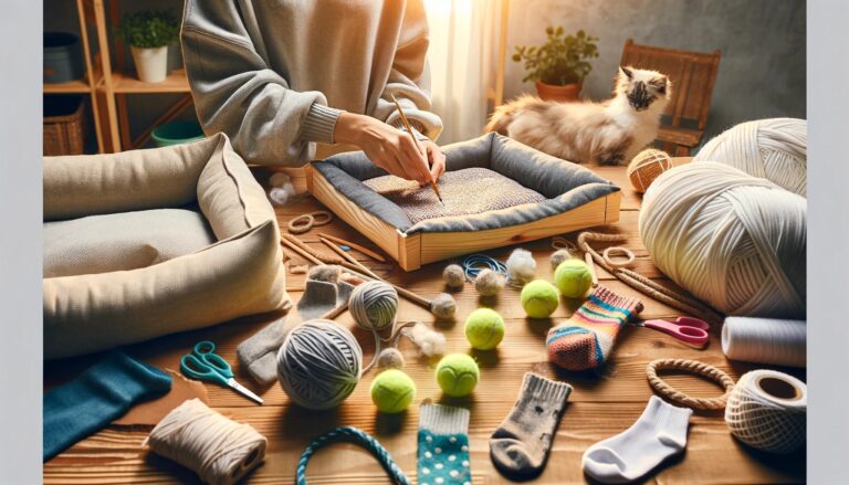Read more about the article Crafting Comfort: DIY Pet Beds and Toys for Your Furry Friends