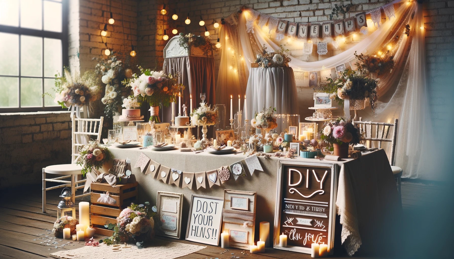 DIY Wedding Decor Ideas